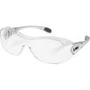 Mcr Safety Safety Glasses, Anti-Fog, Over Glass, Clear MCSCRWOG110AF